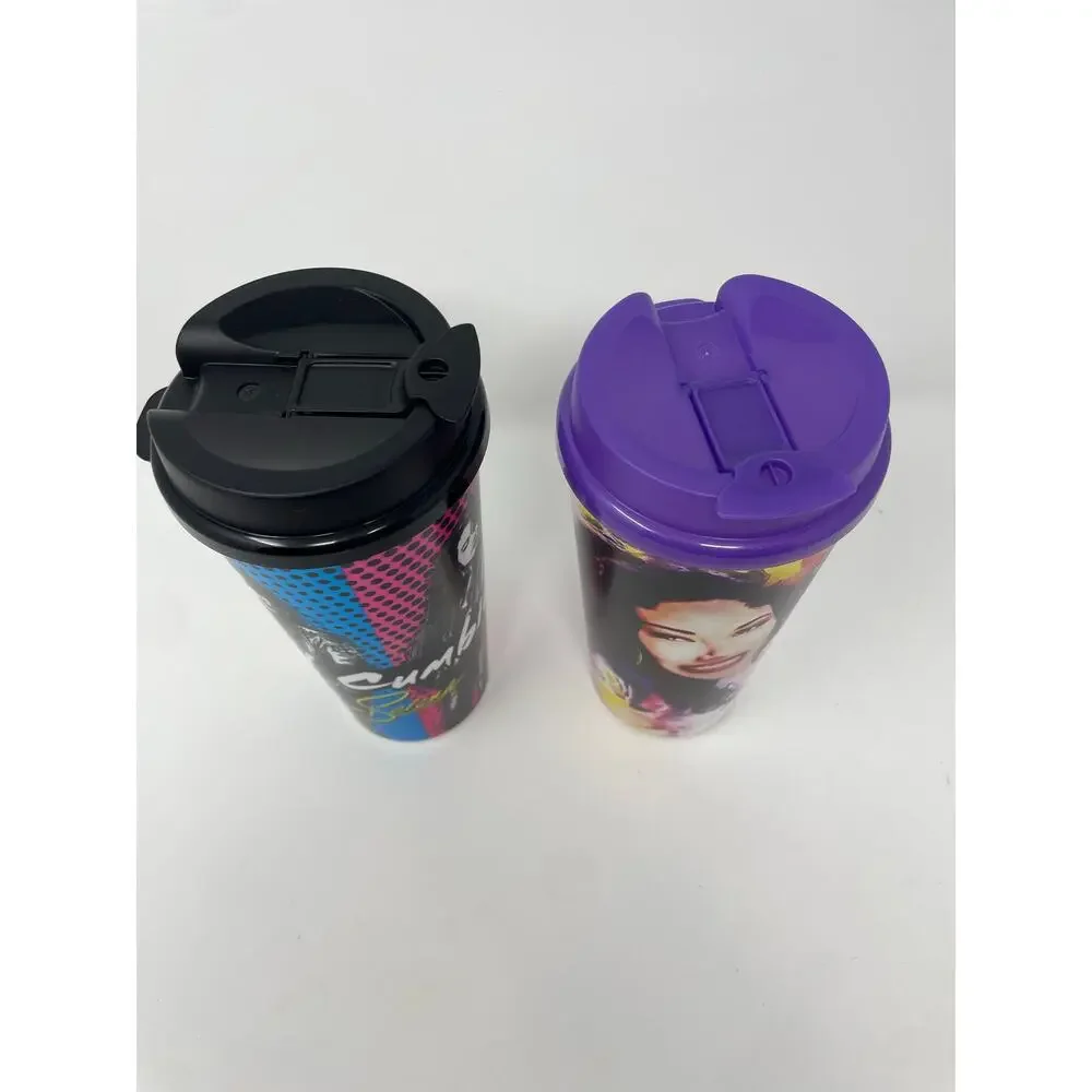 2 Selena Quintanilla Stripes Cups Celebrating 25 Years NEW Fiesta de la Flor - Picture 4 of 10